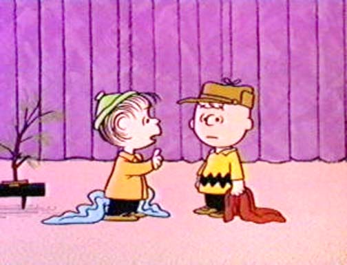 Charlie brown christmas linus speech -: Linus meaning christmas peanuts 